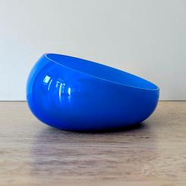 Ciotola in vetro di Murano Vincenzo Nason azzurra