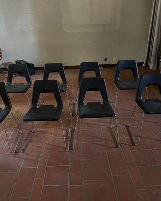 4 Sedie Johanson Design modello Studio Chrome