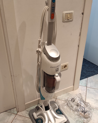 Scopa elettrica Rowenta Dual clean and steam