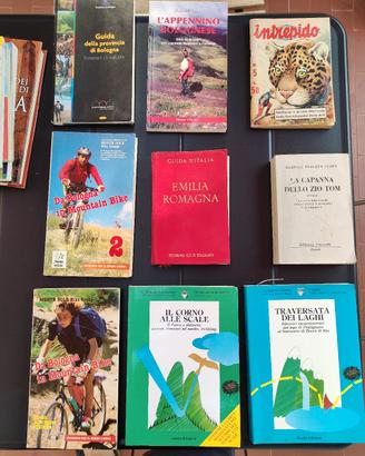 libri vari escursionismo MTB 