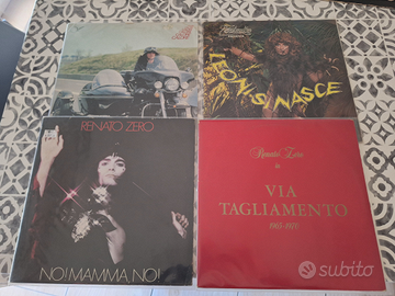 RENATO ZERO e MINA 33 giri in vinile da Collezione