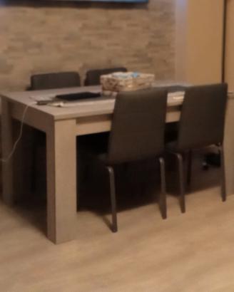 Tavolo grigio chiaro nuovo 