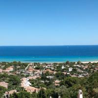 Una finestra sul mare di costa rei