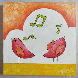 Dipinto a olio su tela, artista Tamy .