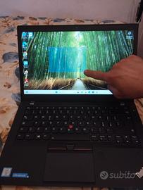 PC portatile Lenovo thinkpad t460s schermo touch 