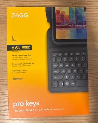 Zagg Pro Keys per Ipad Air 10.9 inch (4 e 5 gen.)
