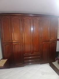 camera da letto in legno 