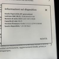 KINDLE PAPERWHITE 6 generazione