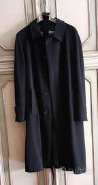cappotto uomo nero tg 52 vintage
