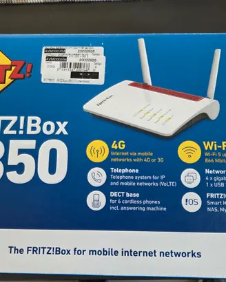 FRITZ! Box 6850 4G LTE Router Wireless Gigabit Eth