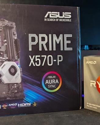 Ryzen 5 3600x + ASUS Prime X570-P + RAM 16 GB DDR4
