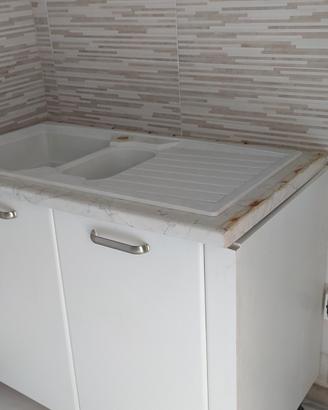 lavandino cucina bianco 