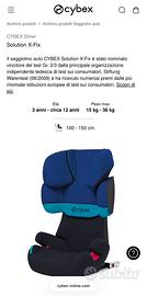 Seggiolone Auto Cybex Silver Solution X-Fix