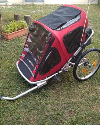 DIAVELO rimorchio pieghevole bici