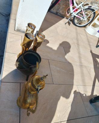 bossoli decorati paiolo bronzo 