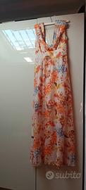 vestito Guess S, floreale, scollo V 