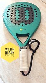 Wilson Blade Pro V3 padel racchetta