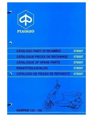 Catalogo ricambi Piaggio Skipper 125 e 150