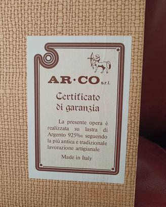 Quadro in argento