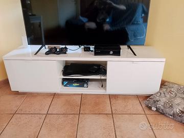 mobile Tv bianco laccato