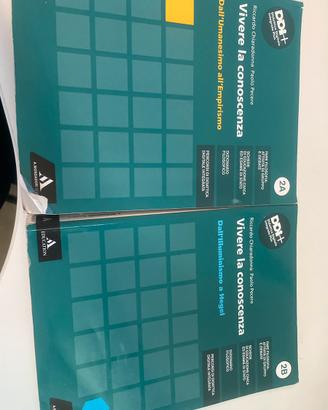 Libri vivere la conoscenza 2A e 2B filosofia