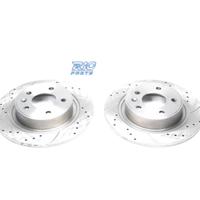 DISCHI FRENO FORATI E SCANALATI PER RENAULT