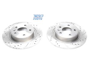 DISCHI FRENO FORATI E SCANALATI PER RENAULT