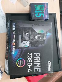 MB ASUS+CPU+EVENTUALI RAM e scheda video