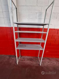 SCAFFALI MODULARI 15 METRI LINEARI A 9 RIPIANI
