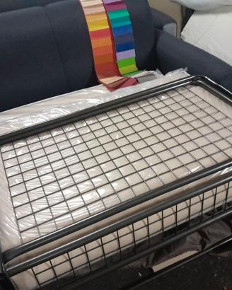 Divano letto rete elettrosaldata a scelta