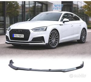 SPOILER LIP AUDI A5 F5 16-19 LOOK S LINE NERO LUCI