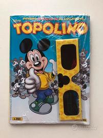 TOPOLINO n. 3.522 CON OCCHIALI 3D PERFETTO BLISTER