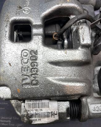 Pinza freno posteriore elettrica  iveco daily