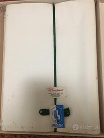 Telo 240x 270 misto lino ordito puro cotone bianco