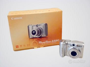 Canon PowerShot A580 8.0MP Fotocamera Digitale