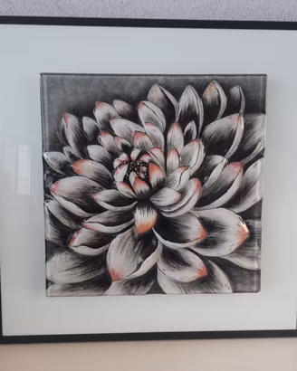 Quadro 3D Artigianale in Vetro Fusione