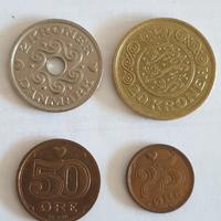 4 monete Danimarca