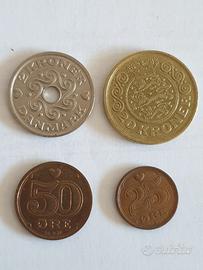 4 monete Danimarca