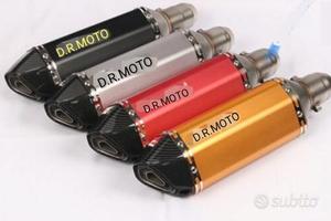 0421. SCARICO terminale 37 cm universale