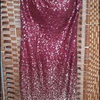 Vestito elegante donna con paiettes