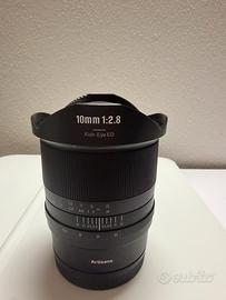 Ottica fisheye 7Artisans