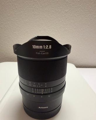 Ottica fisheye 7Artisans