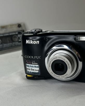 Nikon Coolpix L23 10.1MP 5x Zoom Digitale Funziona