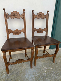 Sedie fine ottocento