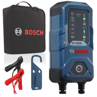 Bosch C40-Li Caricabatterie per auto, 6V-12V / 5A,
