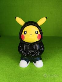 Pikachu Custom con Felpa 🎨 | Statuetta Pokémon