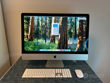 iMac 2019 27” 5k Garanzia 12 Mesi Apple Fattura