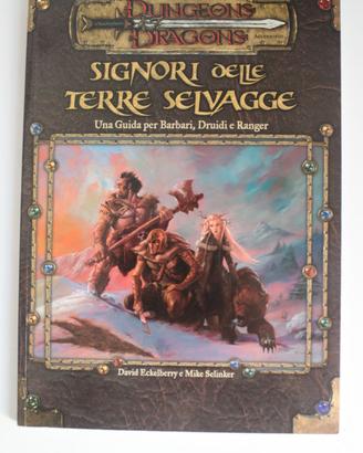 D&D DUNGEONS & DRAGONS Signori delle Terre Selvagg