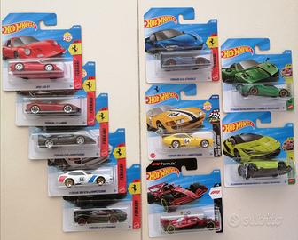 Hot Wheels Ferrari Pagani Lamborghini