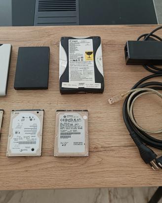 LOTTO 6 HARD DISK SATA/IDE DA 2.5/3.5" VARI TAGLI